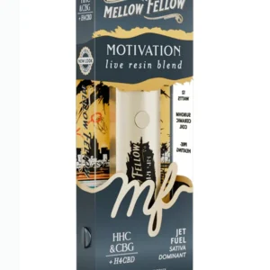 Jet Fuel Mellow Fellow Motivation Live Resin Blend Disposable 1ml