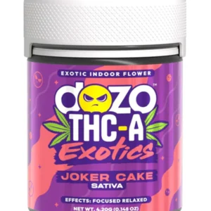 Joker Cake DOZO THC-A Exotics Exotic Indoor Flower 4.2G