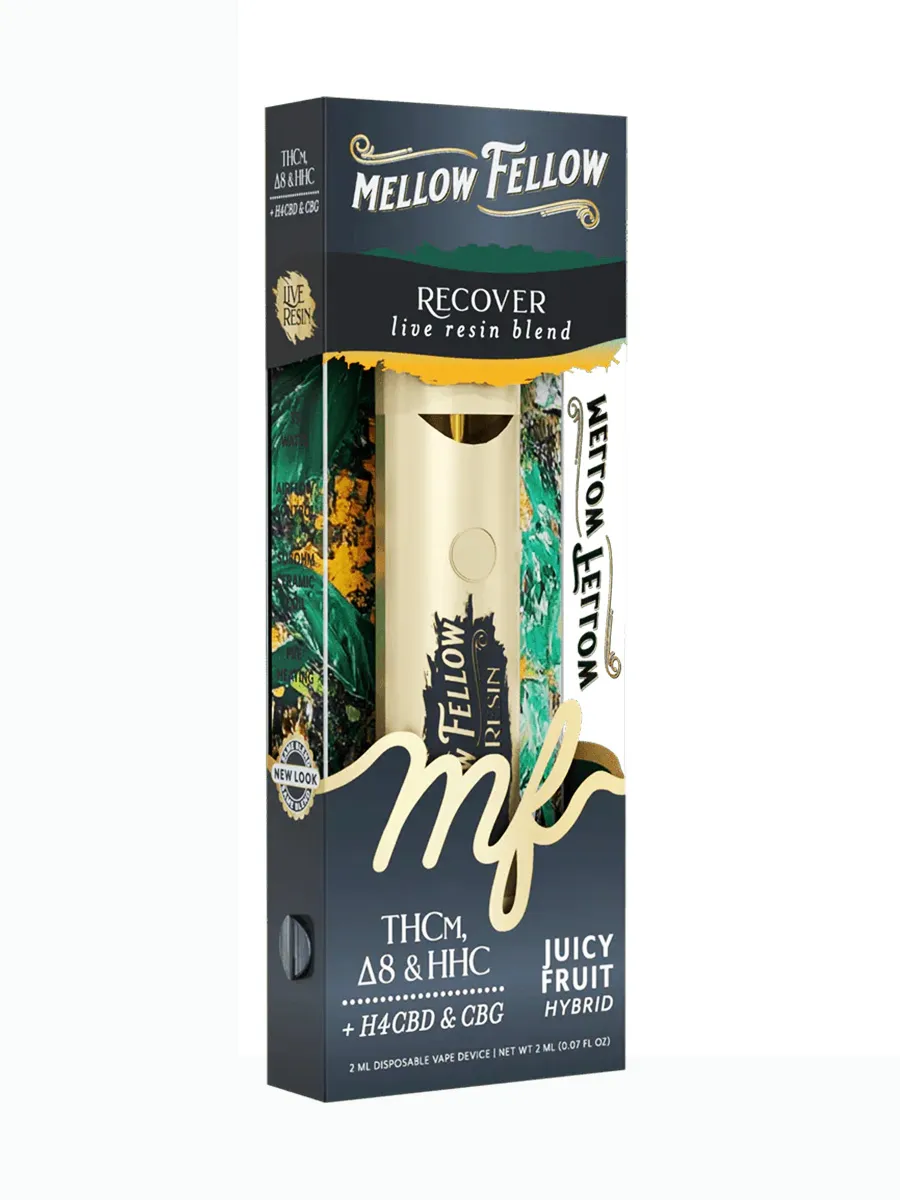 Juicy Fruit Mellow Fellow Recover Live Resin Blend Disposable 2ml