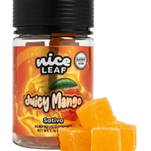 Juicy Mango Nice Leaf Blackout Exotic Blend Gummies 3500MG
