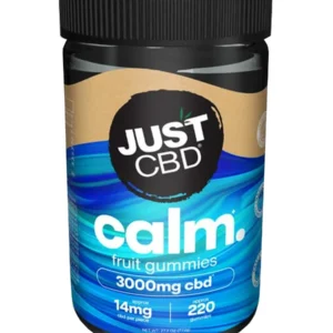 Just CBD Calm Fruit Gummies 3000mg