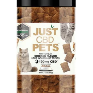 Just CBD Pets Cat Treats Chicken Flavor 100MG