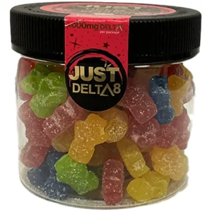Just Delta 8 Sour Blockheads Sour Gummies 1000mg