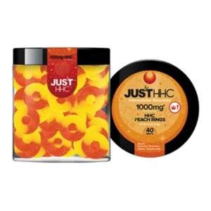 Just HHC Peach Rings Gummies 1000mg