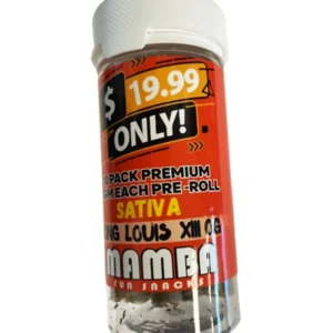 King Louis XIII OG Mamba $19.99 Only! Pre-Roll 10 Pack Premium x 2G