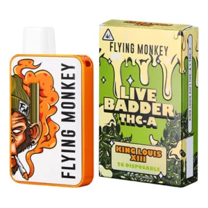 King Louis XIII Flying Monkey Live Badder THCA Disposable 2G