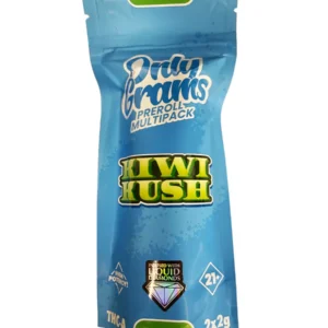 Kiwi Kush Only Grams Multipack THCA Pre-Roll 2x2G