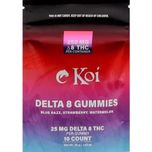 Koi Delta 8 Gummies Variety Pack 250mg