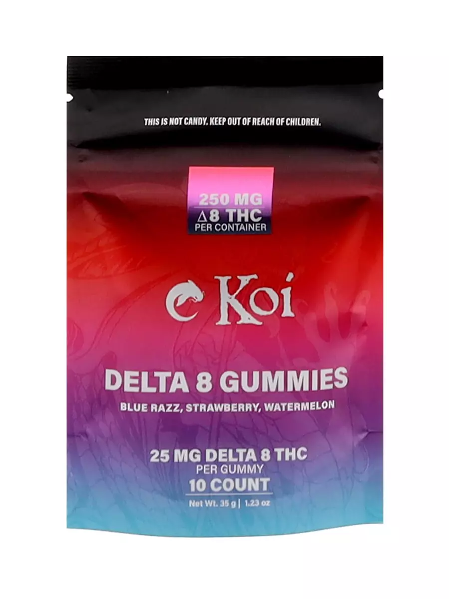 Koi Delta 8 Gummies Variety Pack 250mg