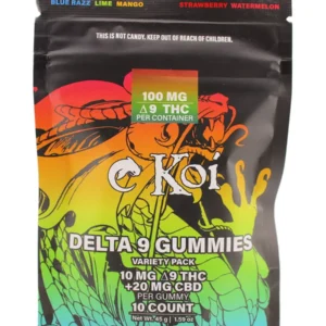 Koi Delta 9 Gummies Variety Pack 100mg