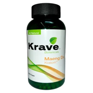 Krave Botanicals Maeng Da Kratom Capsules 300ct