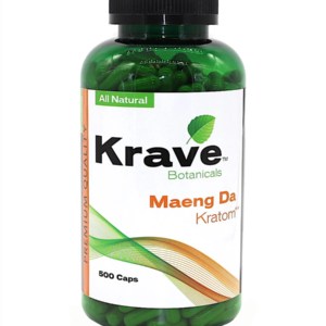 Krave Botanicals Maeng Da Kratom Capsules 500ct
