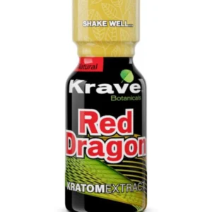 Red Dragon Krave Botanicals Kratom Extract 10ml