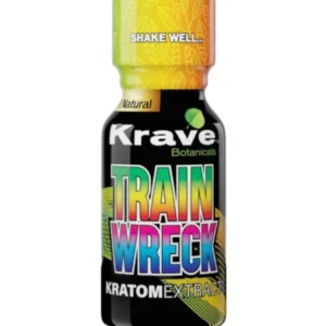 Train Wreck Krave Botanicals Kratom Extract 10ml