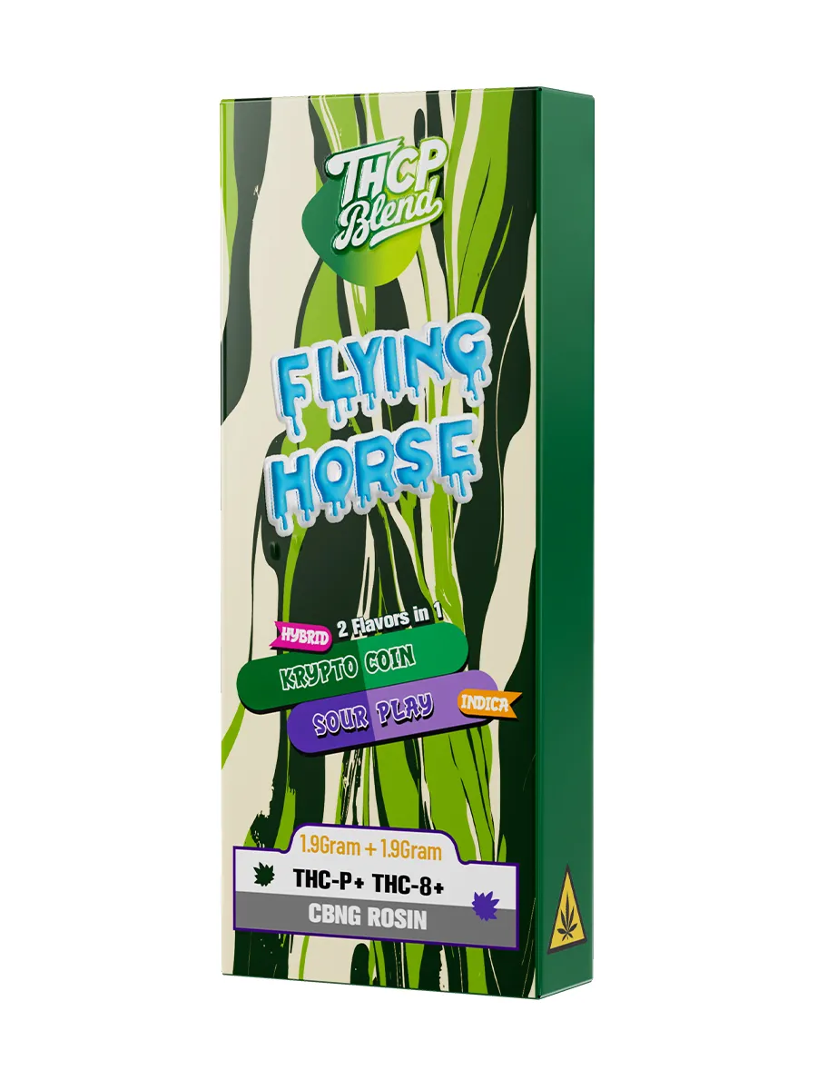 Krypto Coin | Sour Play Flying Horse THCP 2in1 Disposable 3.8G - Image 2