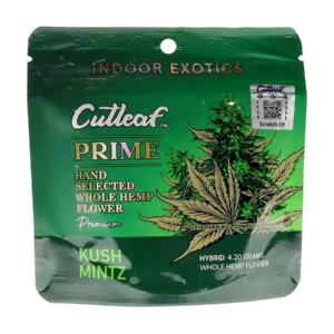 Kush Mintz Cutleaf Prime Indoor Exotics Whole Hemp 4.20G