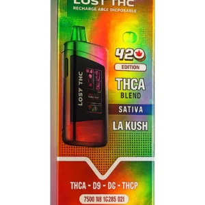 LA Kush Lost THC 420 Edition THCA Blend Rechargeable Disposable 7500MG