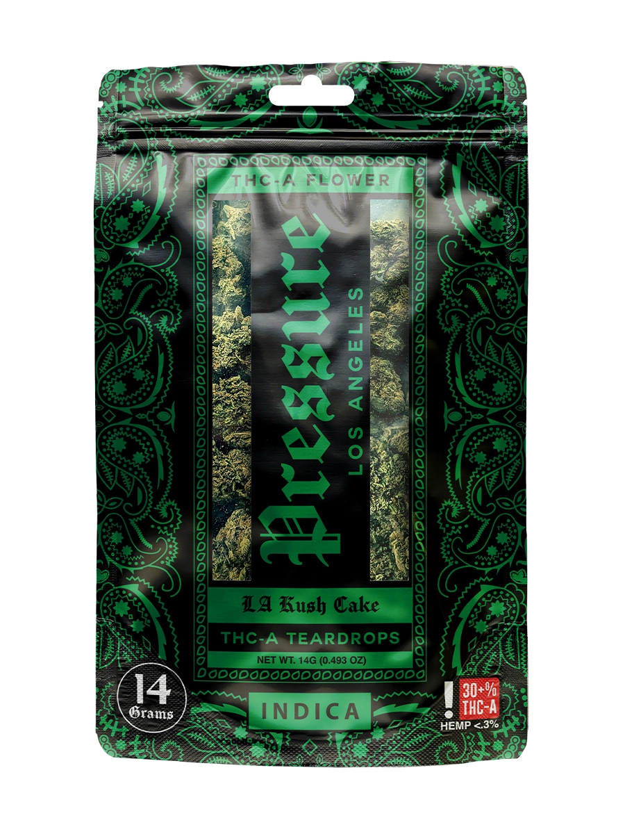 LA Kush Cake Pressure THC-A Teardrops 14G