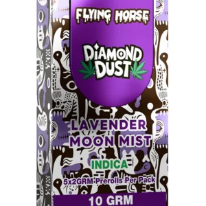 Lavender Moon Mist Flying Horse Pre-Roll Diamond Dust 10G
