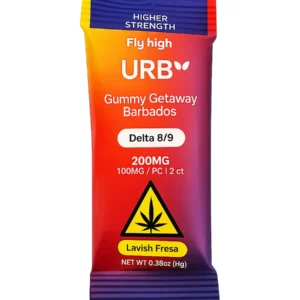Lavish Fresa URB Gummy Getaway Barbados Delta 8/9 200MG