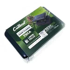 Lemon-Cello Cutleaf THCA Flower 8g + FreshBox