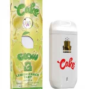 Lemon Crack Tart Cake Glow THC-A Disposable 3G