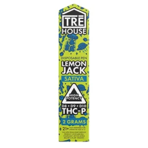 Lemon Jack Tre House THC-P D8+D9+D10 Vape 2G