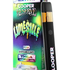 Limesicle Looper Reserve THC-A Disposable 1G