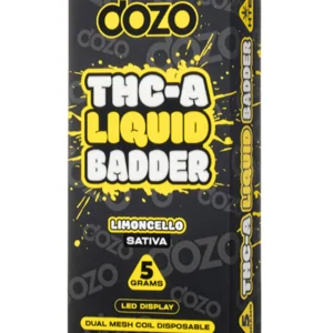 Limoncello DOZO THCA Liquid Badder Disposable 5G