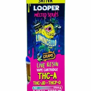Limoncello Looper Melted Series THC-A+THC-JD+THCP-O Vape 2G