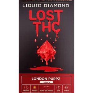 London Purpz Lost THC Liquid Diamond Blend Disposable 3G