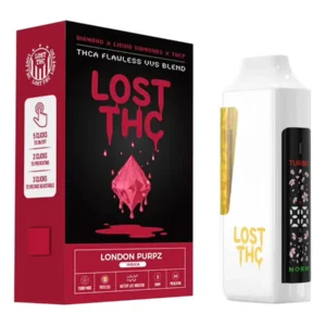 London Purpz Lost THC VVS Liquid Diamonds THCP Disposable 3G