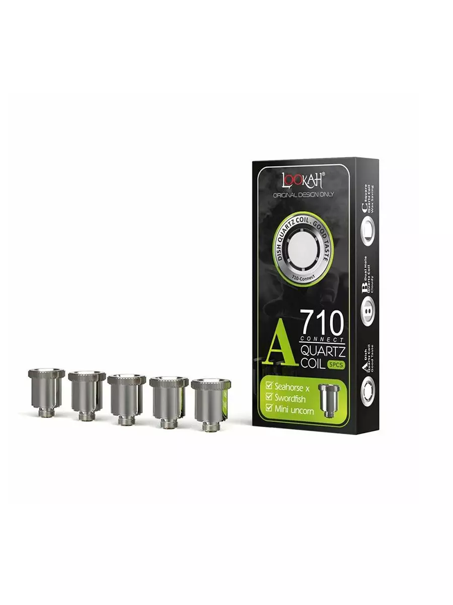 Lookah 710 Connect Quartz Coil 5pcs - Image 4