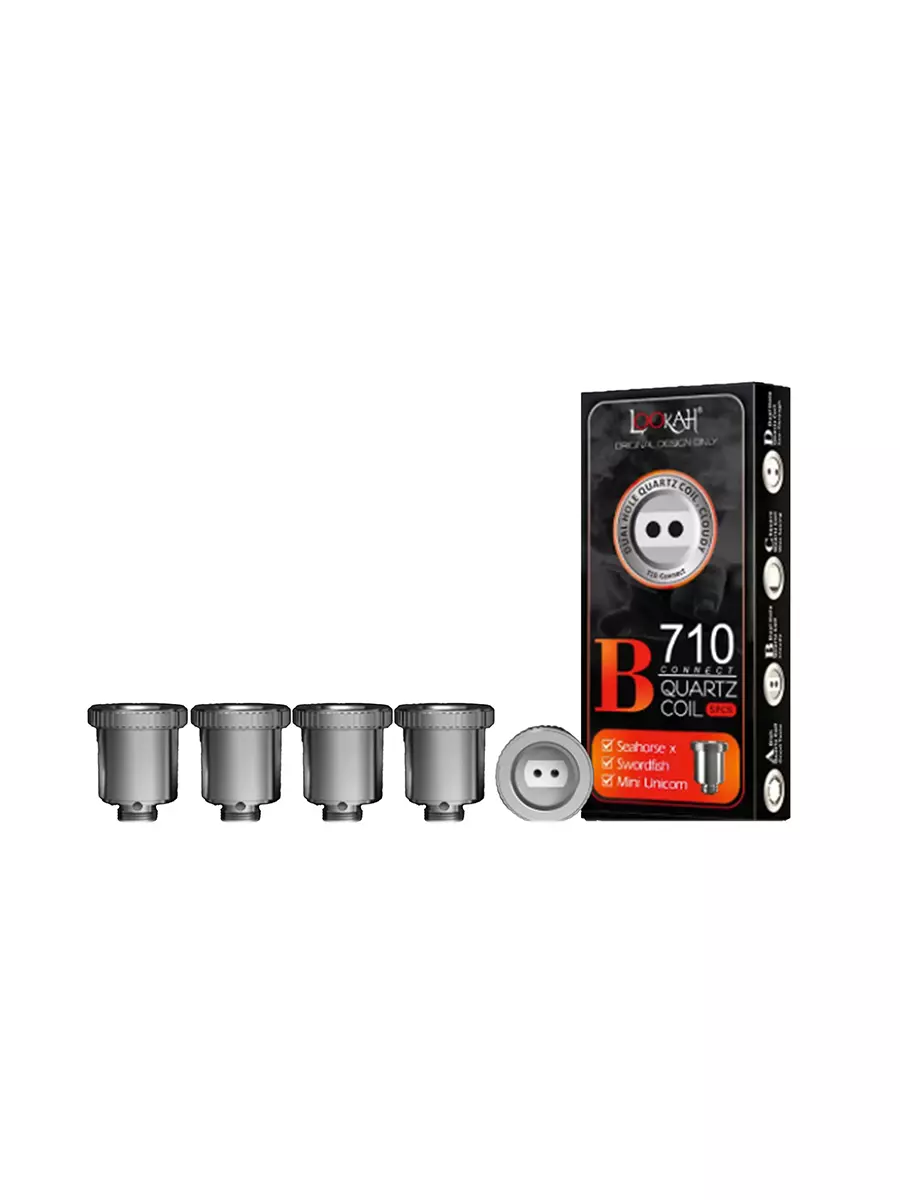 Lookah 710 Connect Quartz Coil 5pcs - Image 3