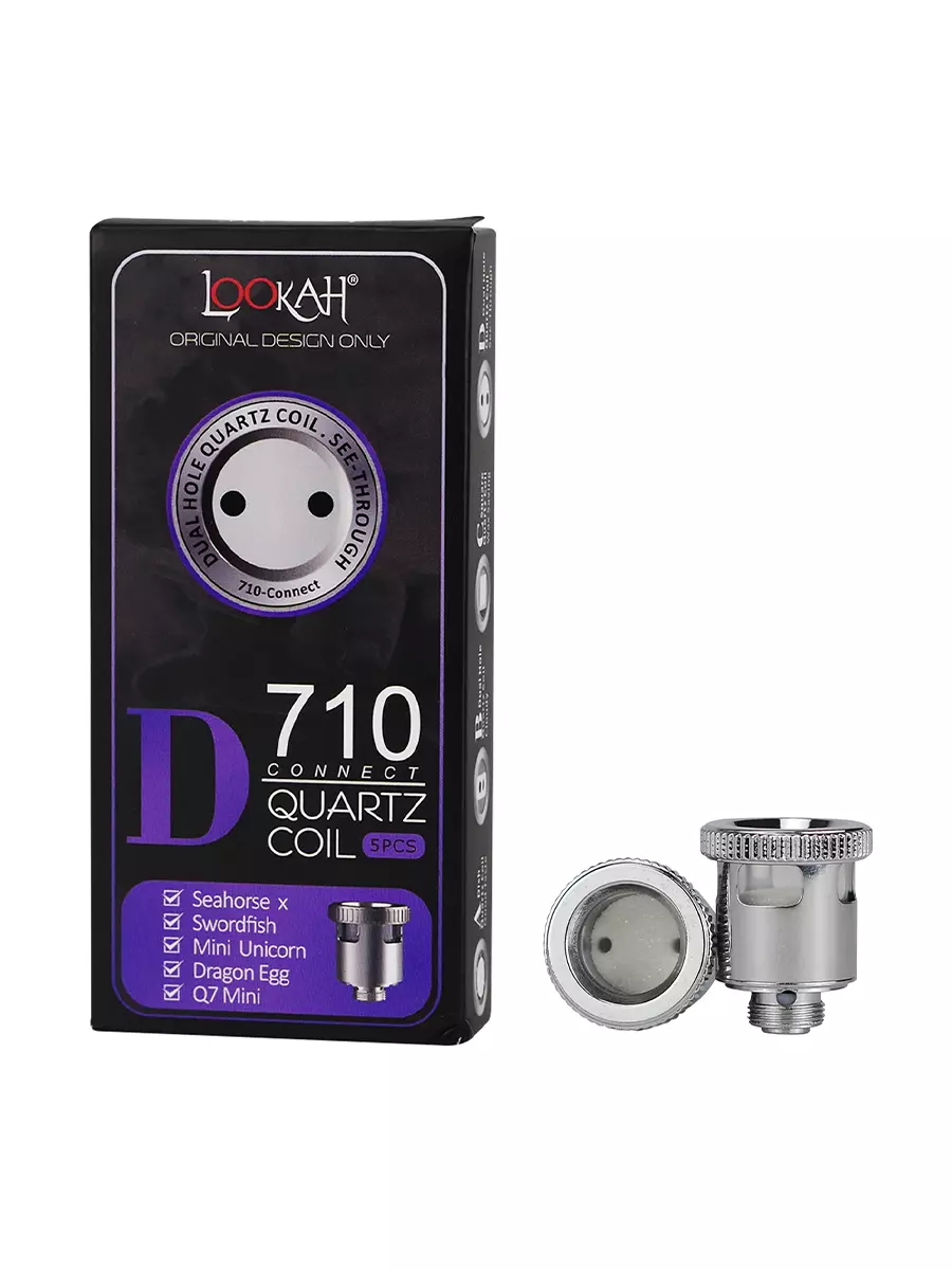 Lookah 710 Connect Quartz Coil 5pcs - Image 2