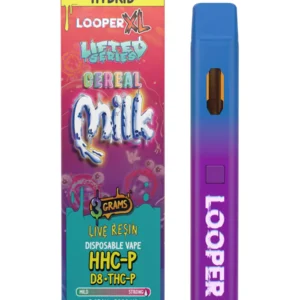 Cereal Milk Looper XL Lifted Series HHC-P+D8+THC-P Vape 3G