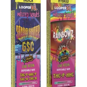 Looper XL MELTED SERIES THC-PHHC 3gram Box