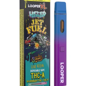 Jet Fuel Looper XL Lifted Series THC-A+11-hydroxy-THC+THC-P Vape 3G