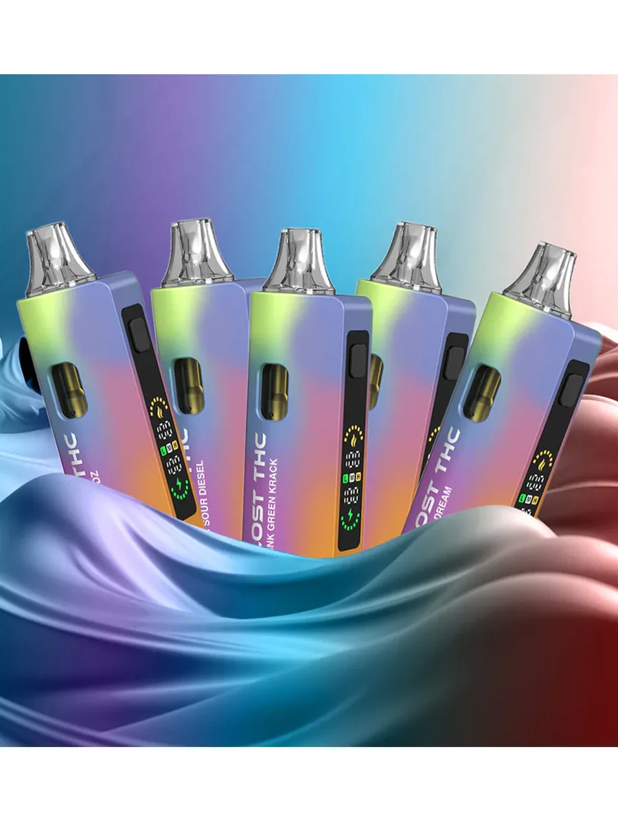 Pink Green Krack Lost THC V2 Rainbow Edition THC-A+D9+D6+THCP Disposable 7.5G - Image 2