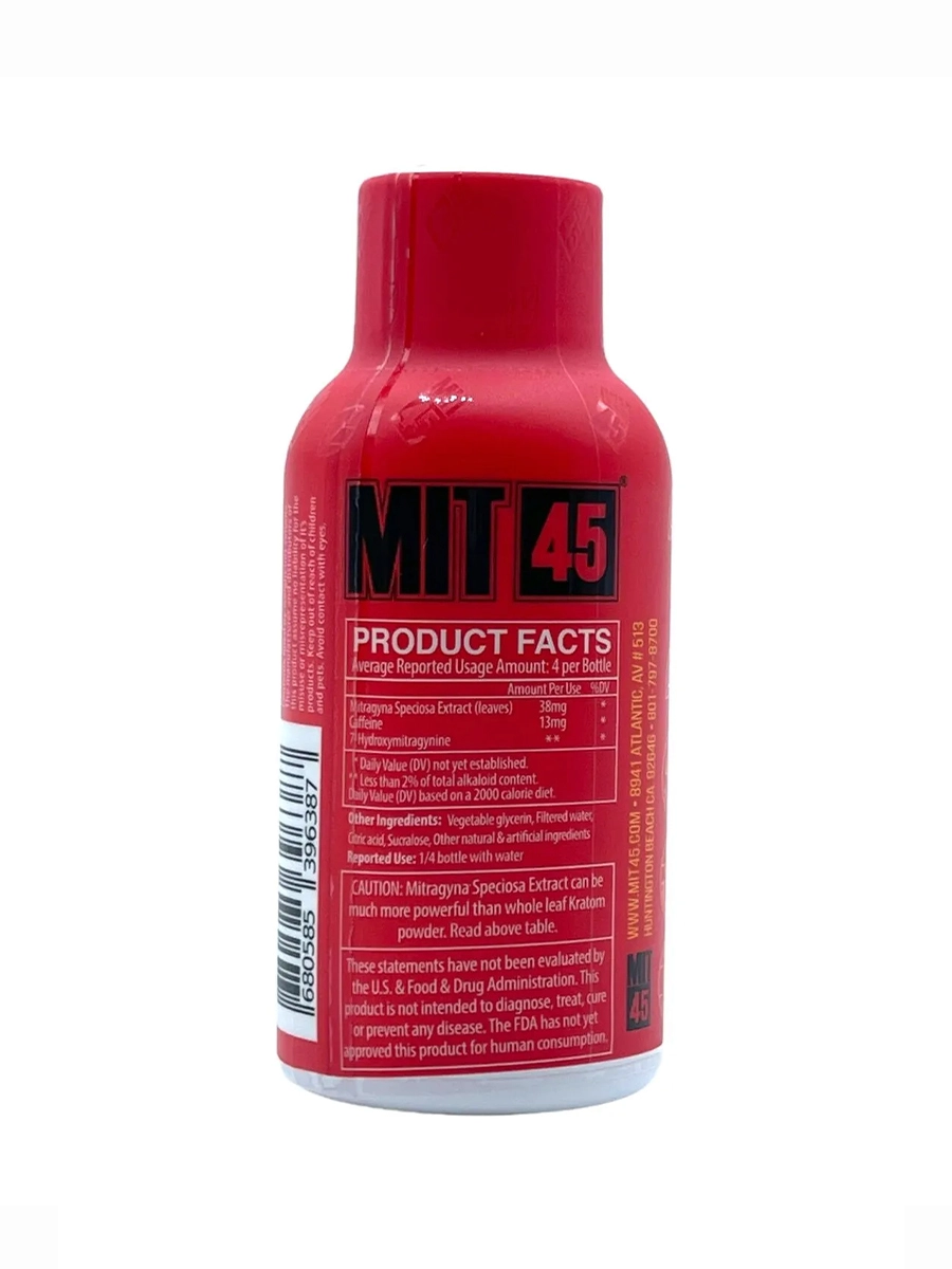 Mit 45 Boost Kratom Extract Energy Shot 15ml - Image 2