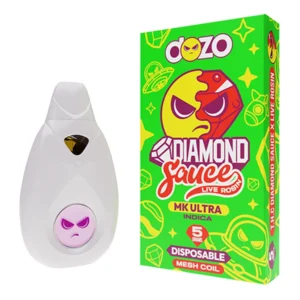 MK Ultra Dozo Diamond Sauce Live Rosin Disposable 5G
