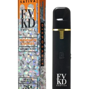 Mandarin Cookies FVKD Exotics THC-A Rosin Disposable 3.5G
