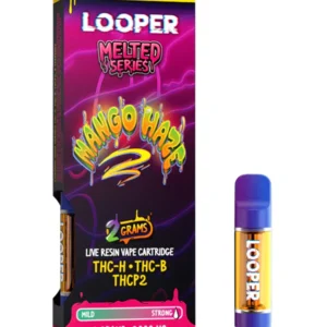 Mango Haze Cookies Looper Melted Series THC-H+THC-B+THCP2 Vape 2G