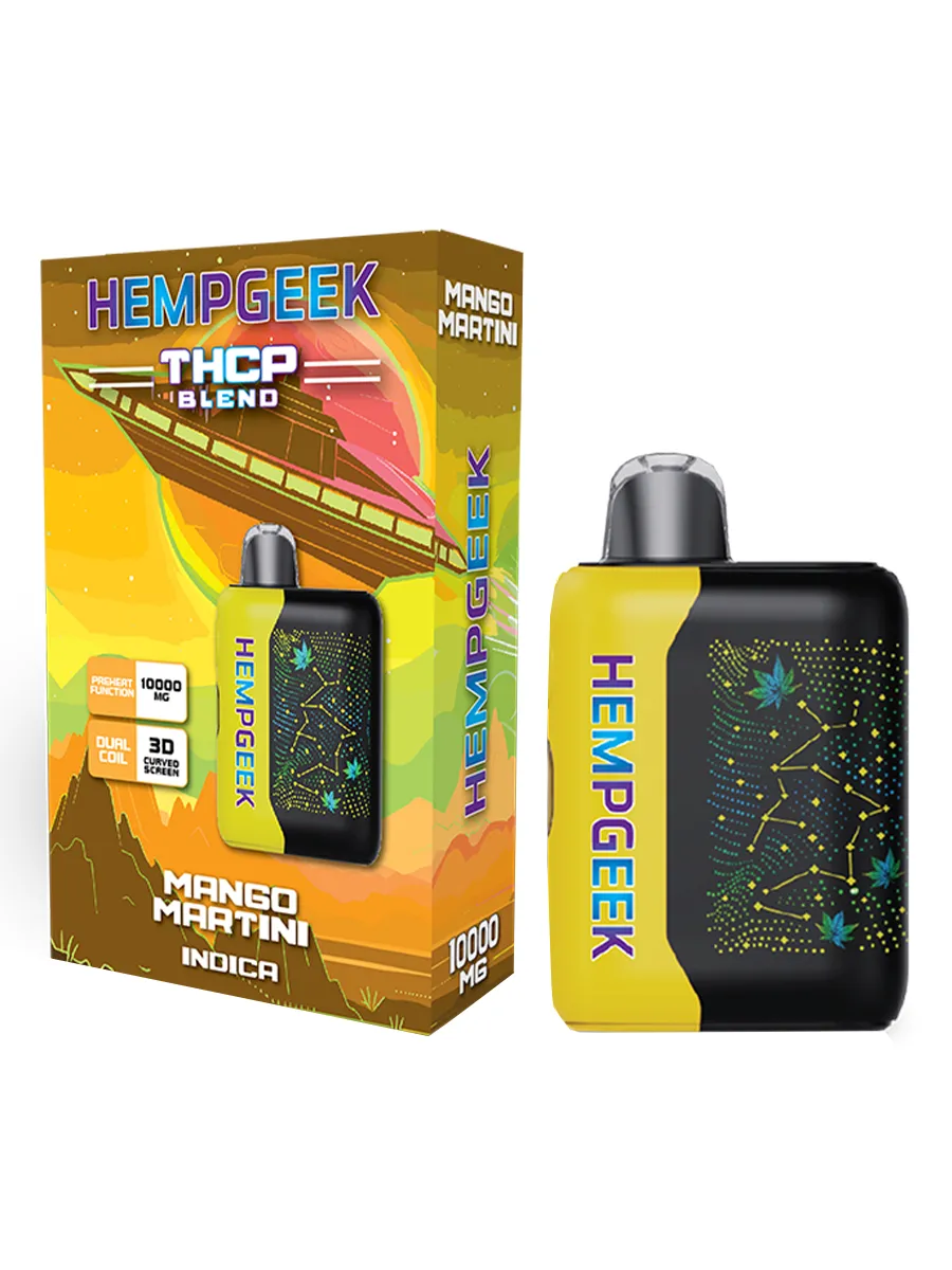 Mango Martini Hempgeek THCP Blend Disposable 10000MG