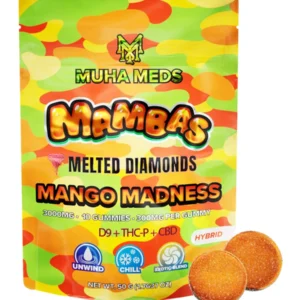 Mango Madness Muha Meds Mambas Melted Diamonds Gummies 3G 10ct