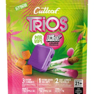 Mango Pineapple | Vanilla Berry Pie Cutleaf Trios Kief Loaded