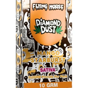 Mango Starburst Flying Horse Pre-Roll Diamond Dust 10G