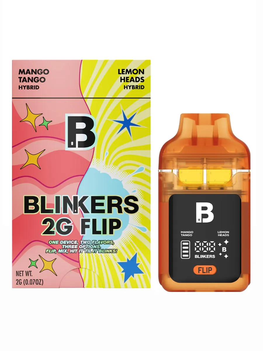 Mango Tango | Lemon Heads Blinkers Flip Dual Chamber Disposable 2G