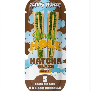 Matcha Glaze Flying Horse THCA Hash Hole Pre-Rolls 5G