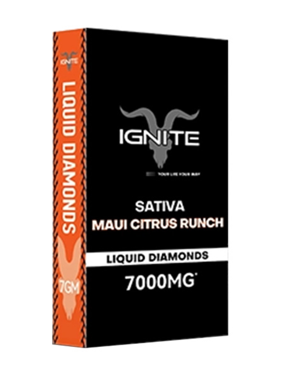 Maui Citrus Runch Ignite Liquid Diamonds Disposable 7000mg